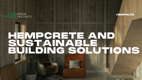 Hempcrete: Une Solution Innovant pour la Construction Durable et l'Isolation Thermique Supérieure!